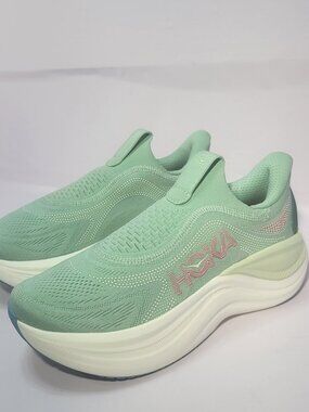 Hoka One One Skyward Laceless Women's Size 9B Jadeite / Sea Glass 1168877 JTS